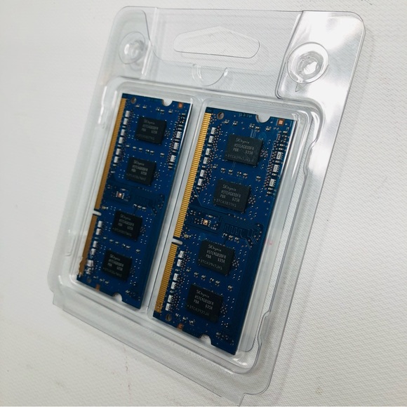 2 Hynix 4+4 GB Kit (1Rx8) Laptop Memory Ram, PC3L 12800S, HMT451S6DFR8A - Picture 5 of 5